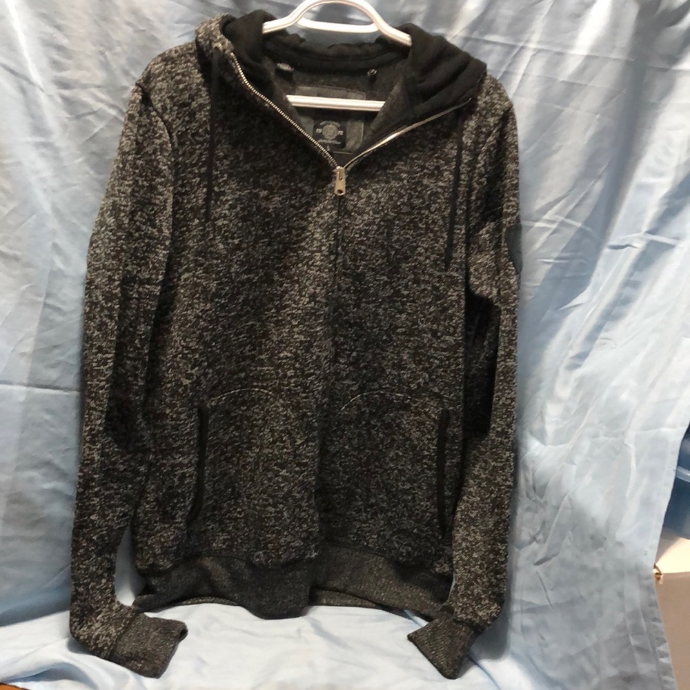 ⭐️Buffalo David Bitton⭐️ EUC Mens Zip Front Hoodie.